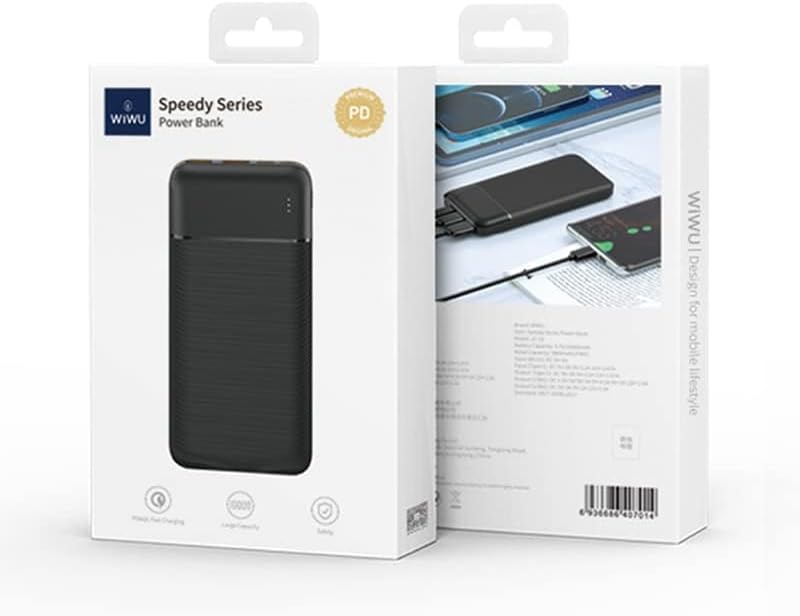 Power bank 10000 mAh - Fast Charging 20W - Speedy Series JC-19