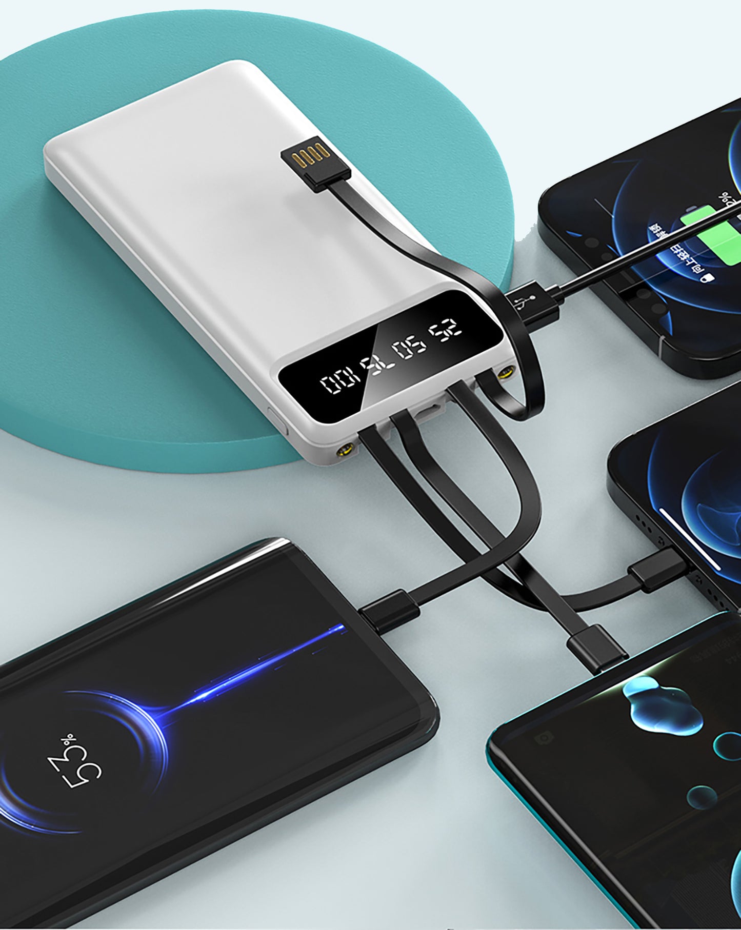 Matrix Y80 Power Bank with Torch from Sunny Stores