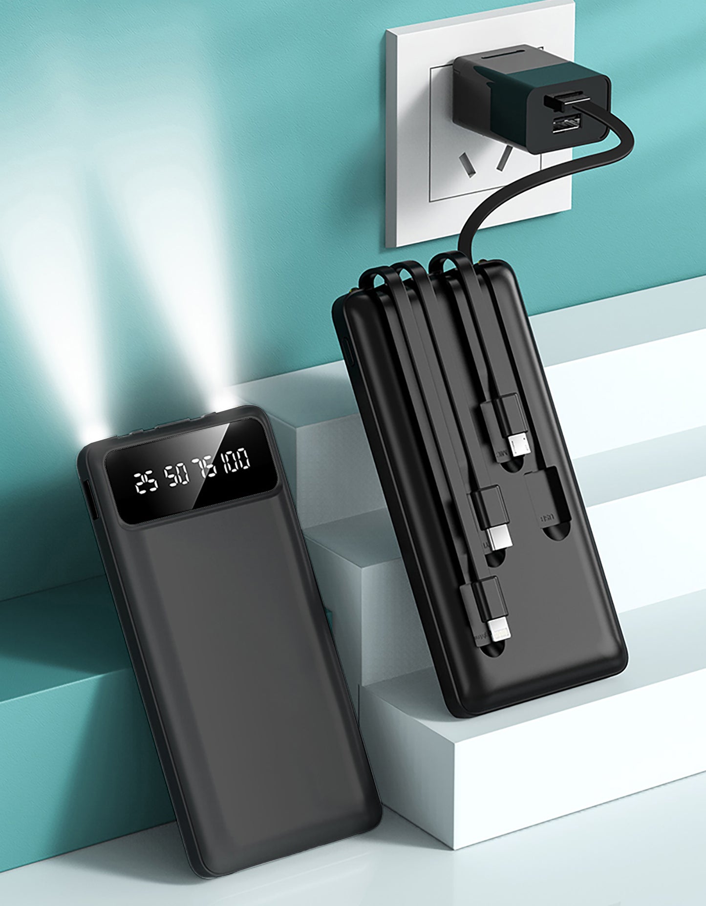 Matrix Y80 Power Bank with Torch from Sunny Stores