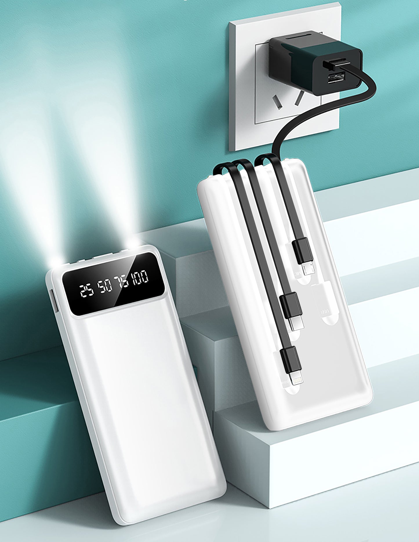 Matrix Y80 Power Bank with Torch from Sunny Stores