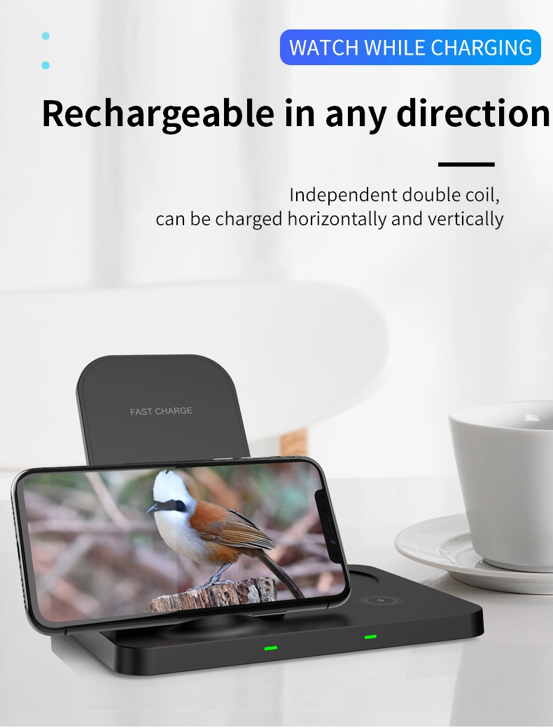 3 in 1 QI 15W Wireless Charging Station - W57 - Sunny Stores Sunny Stores Matrix