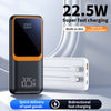 Power bank 10000 mAh - Fast Charging 22.5W - Built-in Cables M10