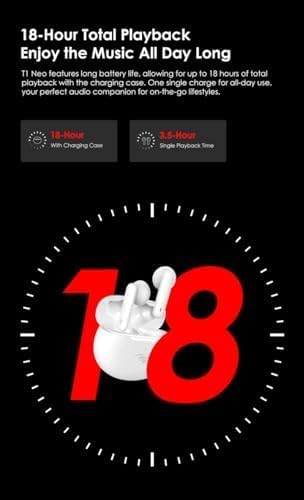 سماعة بلوتووث ايربودز - T1 Neo