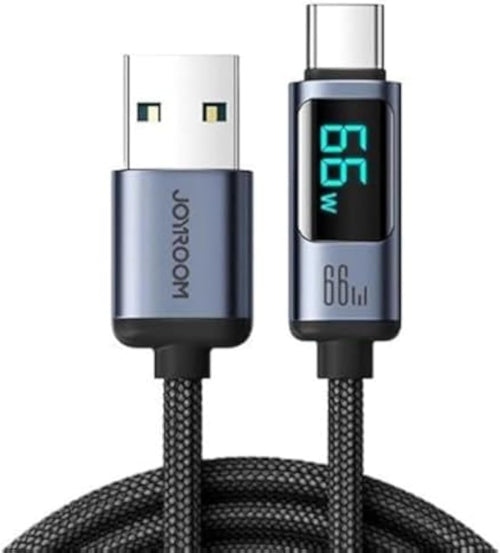 كابل شحن 66 وات بشاشة بتوريك الوات - Joyroom S-AC066A16