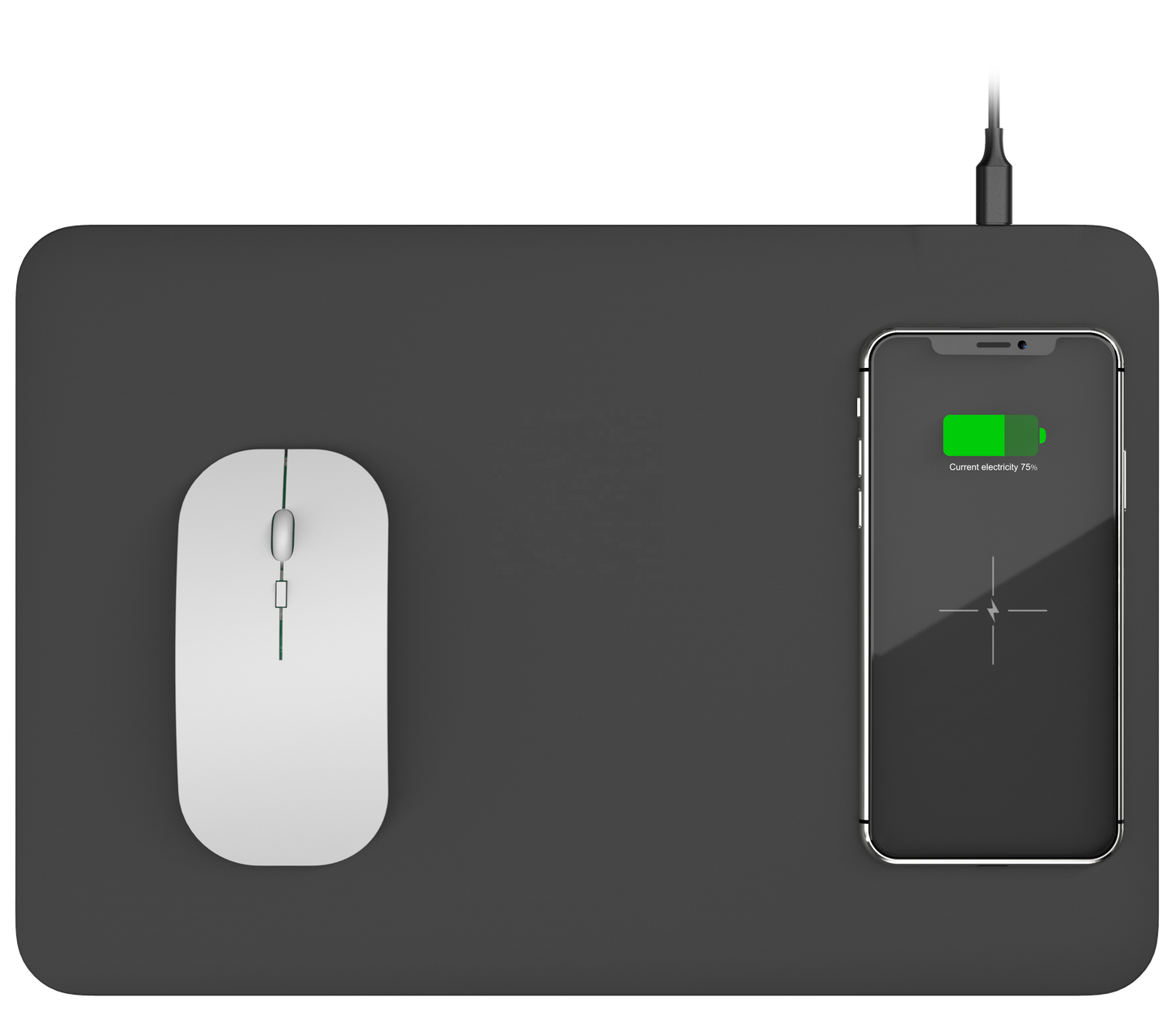 2 in 1QI 10W Wireless Charger Mousepad - MW01