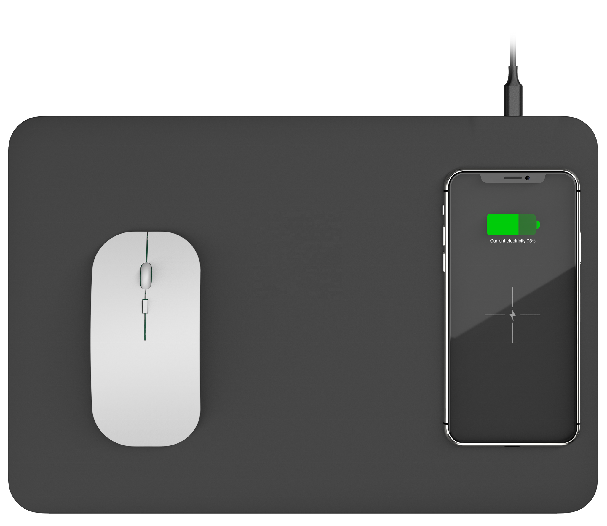 2 in 1QI 10W Wireless Charger Mousepad - MW01