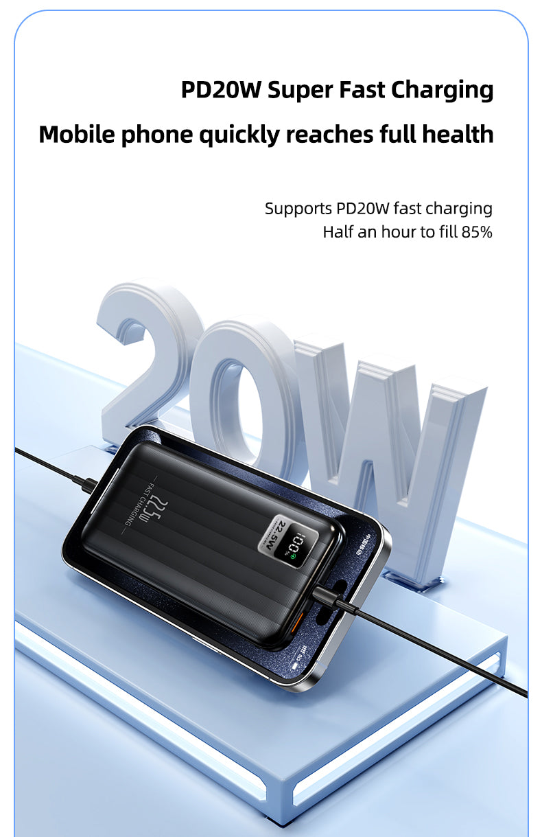 Power bank 10000 mAh - Fast Charging 22.5W - S10