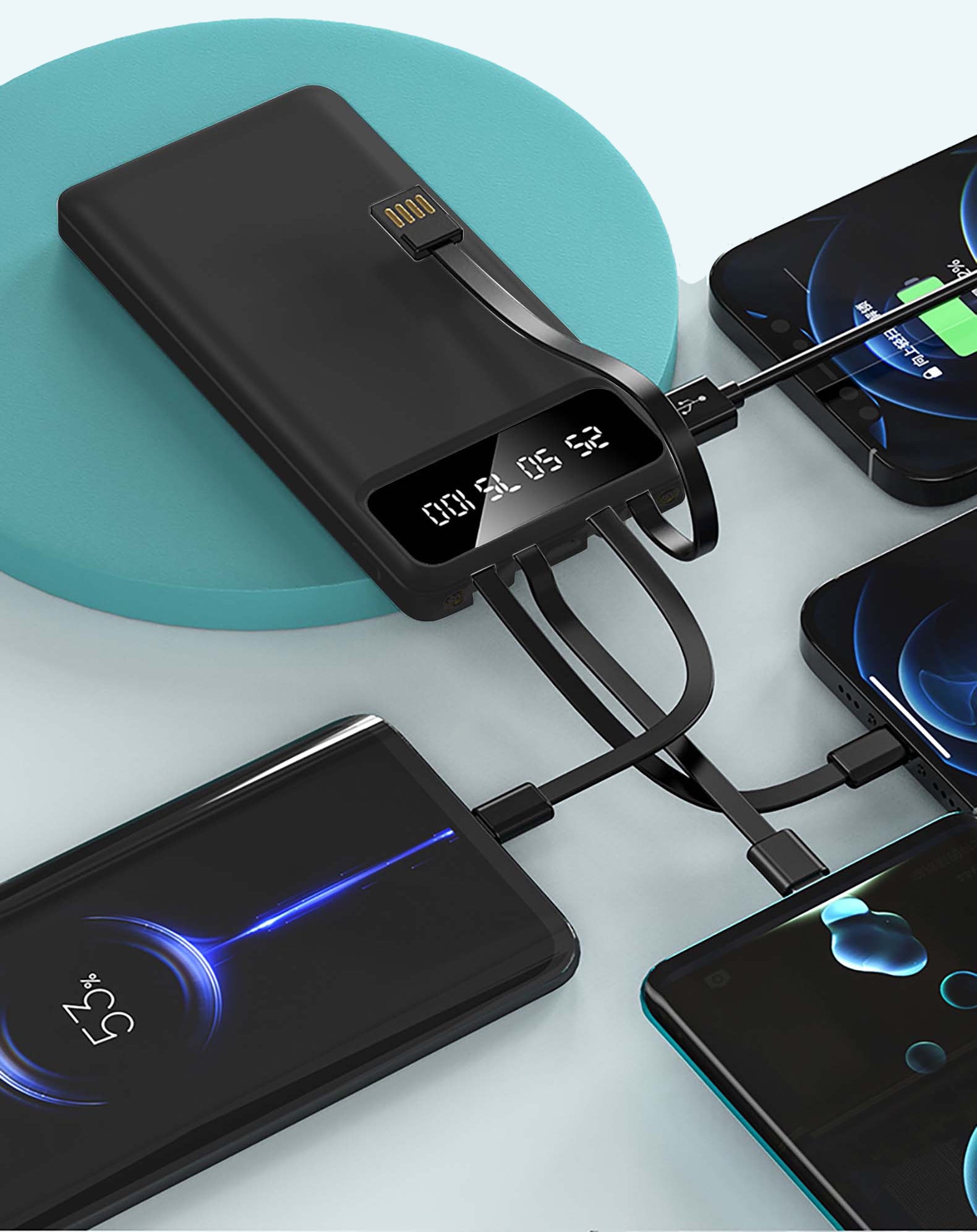 Matrix Y80 Power Bank with Torch from Sunny Stores