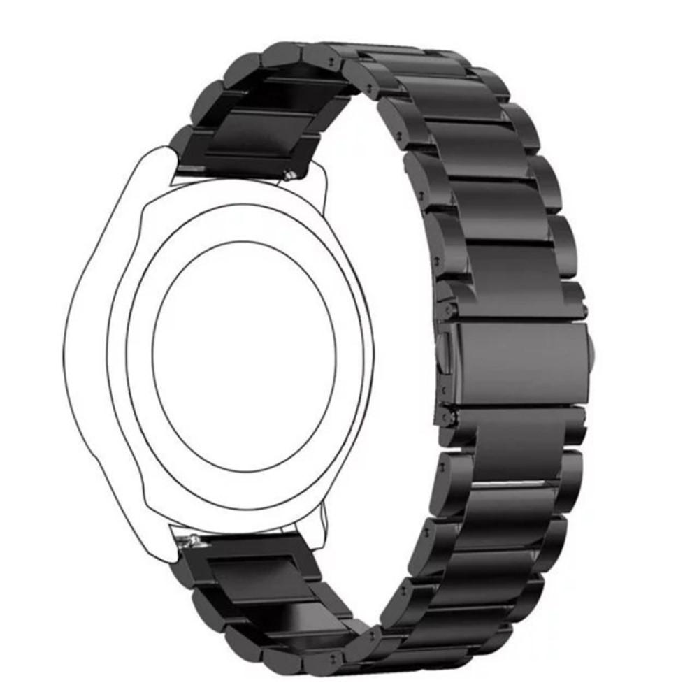 22mm Stainless Steel Strap - Black - Sunny Stores Sunny Stores Lemonda