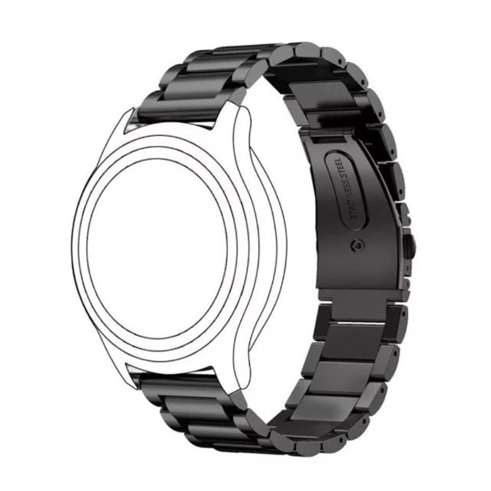 22mm Stainless Steel Strap - Black - Sunny Stores Sunny Stores Lemonda