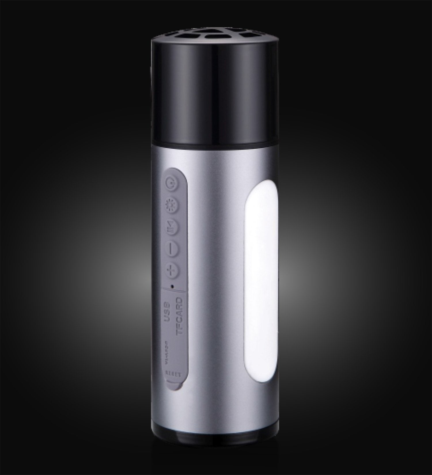 4 in 1 BT Speaker - Powerbank - LED - Hand-free - MX02 - Sunny Stores Sunny Stores Silver Matrix