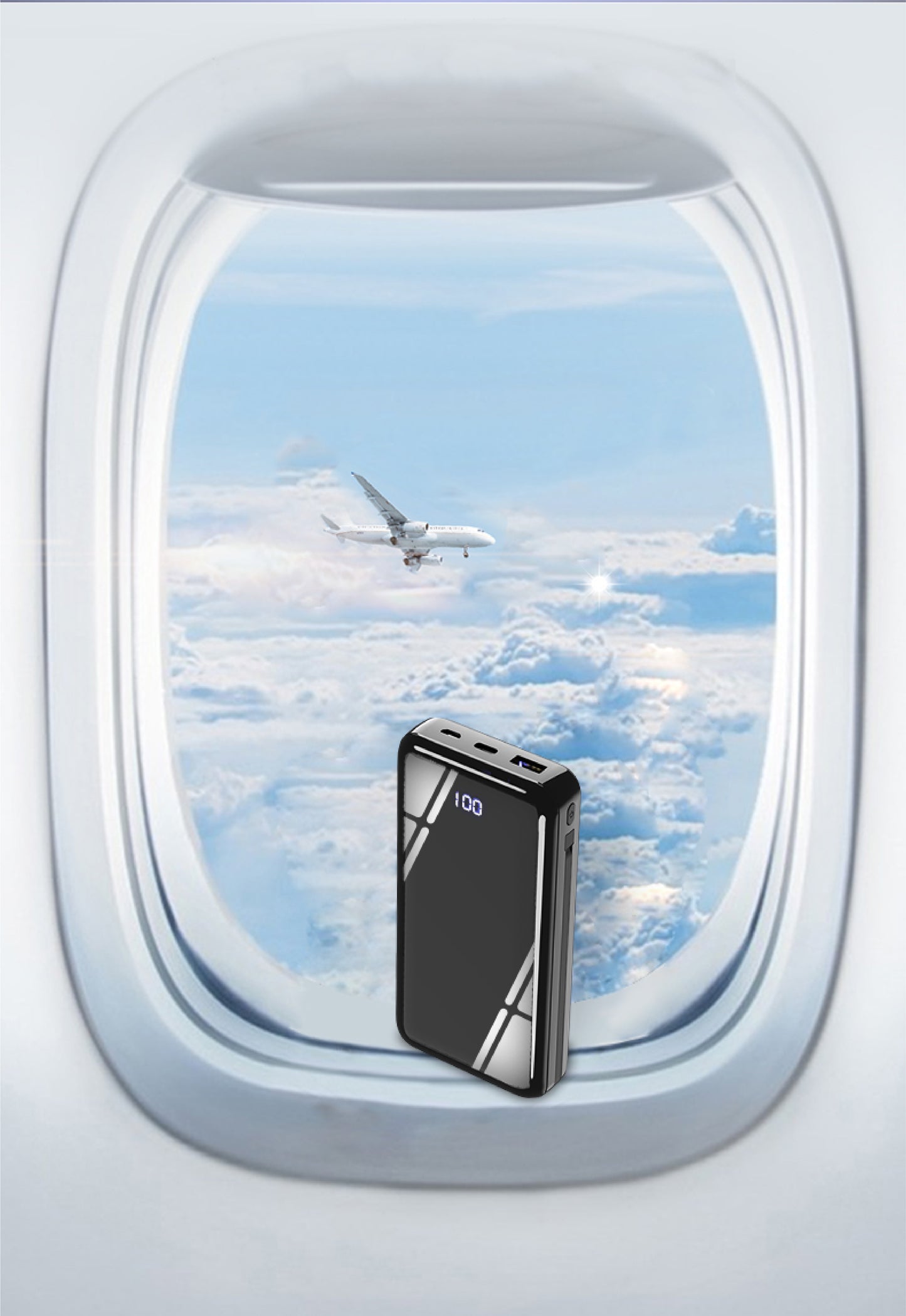 20000 mAh Power Bank with Built-in Cable & Digital Display - PD- WP200 - Sunny Stores Sunny Stores Matrix